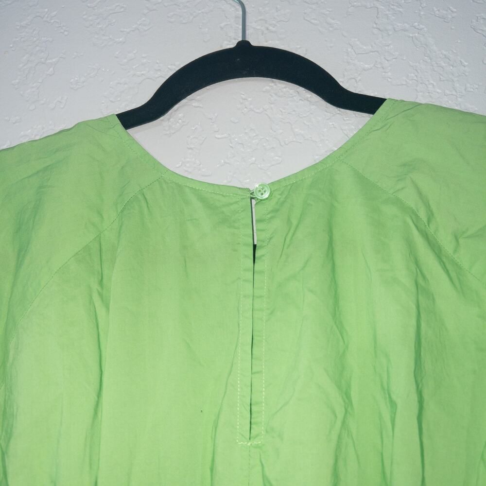 New & Other Stories Green Cut-Out Midi Dress Size 8 - Picture 9 of 9